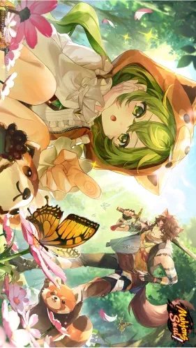 Plakat Anime Manga Majsoul MAJS_008 A1+ (custom)