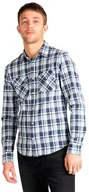 Koszule męskie - Lee Clean Western Shirt Męska Koszula Materiałowa Slim Fit Navy L644Di35-M - miniaturka - grafika 1