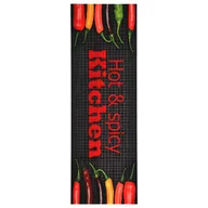 Wycieraczki - vidaXL Kuchenna mata podłogowa Hot&amp;Spicy, 60x180 cm - miniaturka - grafika 1