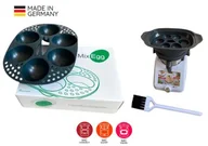 Akcesoria i części do robotów kuchennych - Wkładka do gotowania jajek 6x Monsieur Cuisine Lidlomix Wundermix szczoteczka - miniaturka - grafika 1