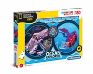 Puzzle - Clementoni Puzzle 180 National Geo Kids Ocean Expedition - miniaturka - grafika 1