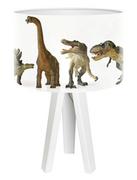 Lampy stojące - Macodesign Lampa biurkowa Dinozaury mini-foto-179w, 60 W - miniaturka - grafika 1