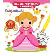 Książki edukacyjne - Olesiejuk Sp. z o.o. Księżniczki. Baw się, przyklejaj i koloruj! Federica Iossa (ilustr.), Nathalie Belineau - miniaturka - grafika 1