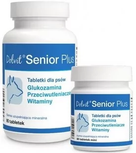 Dolvit Senior Plus 2x90tab. - Suplementy i witaminy dla psów - miniaturka - grafika 1