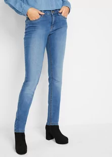 Dżinsy ze stretchem SKINNY, mid waist - bonprix - Spodnie damskie - miniaturka - grafika 1