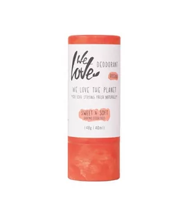 We Love the Planet Dezodorant w sztyfcie SWEET & SOFT 48 g 77173 - Dezodoranty i antyperspiranty dla kobiet - miniaturka - grafika 1