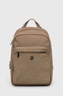 Plecaki - Liu Jo plecak męski kolor beżowy duży gładki - miniaturka - grafika 1