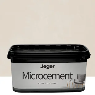 Efekt dekoracyjny Mikrocement Warm 7 kg Jeger - Tynki - miniaturka - grafika 1