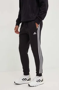 adidas spodnie dresowe kolor czarny z aplikacją JJ1528 - Spodnie męskie - miniaturka - grafika 1