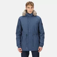 Kurtki męskie - Regatta Męska Kurtka Parka Zimowa Salinger Iii Granatowy, Rozmiar: 4XL - miniaturka - grafika 1