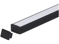 Taśmy LED - Zaślepka PCV Line czarna - miniaturka - grafika 1