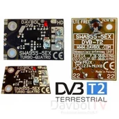Wzmacniacze sygnału wifi - Wzmacniacz telewizyjny Davbol SWA955-5EX DVB-T2 LED 2024 - stabilny odbiór sygnału, uniwersalne zastosowanie, odporność na zakłócenia. - miniaturka - grafika 1
