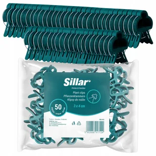 Klipsy zapinki do mocowania roślin łodyg pędów pomidorów 3x4cm 50 sztuk - Agrowłókniny Klipsy zapinki do mocowania roślin łodyg pędów pomidorów 3x4cm 50 sztuk - Agrowłókniny - miniaturka - grafika 1