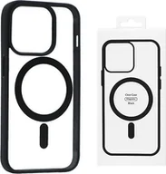 Etui i futerały do telefonów - . ECOBOX MAGSAFE CASE DO IPHONE 15 PRO MAX ETUI NAKŁADKA FUTERAŁ CZARNY - miniaturka - grafika 1