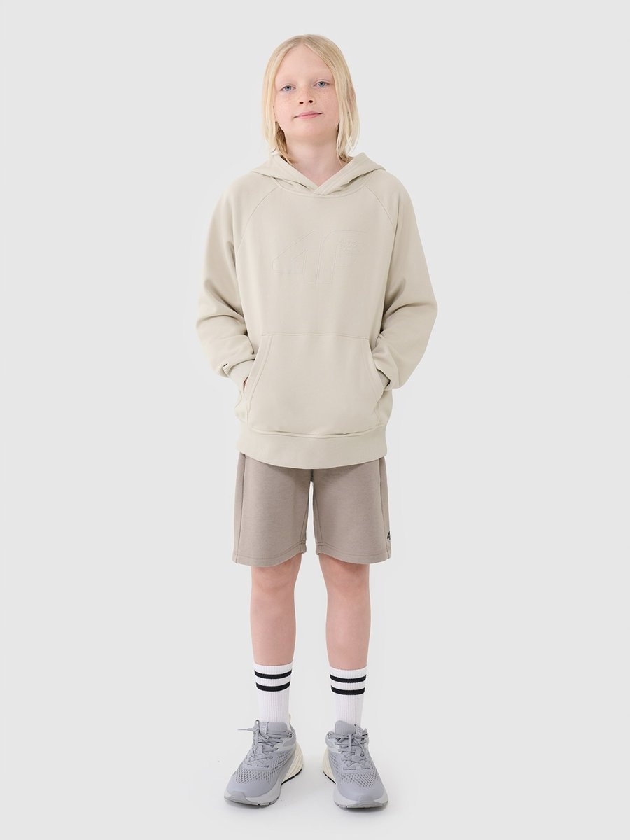 BLUZA CHŁOPIĘCA 4F DRESOWA NIEROZPINANA Z KAPTUREM 146 M1712 SS25
