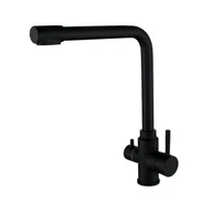 Baterie kuchenne - Bateria kuchenna WEZER EKO4C-01-BLACK z podłączeniem do filtra wody - miniaturka - grafika 1