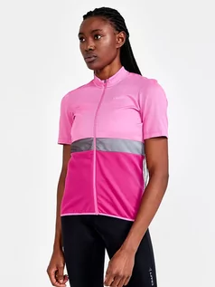 Koszulki sportowe damskie - Craft Koszulka funkcyjna w kolorze różowym - grafika 1