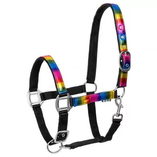 Kantar podszyty START RainbowCloth tęczowy - Kantary dla koni - miniaturka - grafika 1
