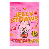 Żelki - Sweet Mellow Jelly Straws Assorted 300g - miniaturka - grafika 1