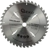 Tarcze do pił - Geko tarcza do drewna 350x30x40T G78151 - miniaturka - grafika 1