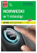 Pozostałe języki obce - Pons Norweski w 1 miesiąc + CD w.2 - praca zbiorowa - miniaturka - grafika 1