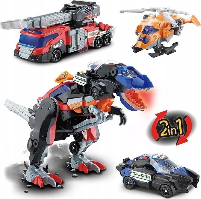 Figurka Vtech Vtech Switch & Go Dinos - 3-in-1 Super T-Rex