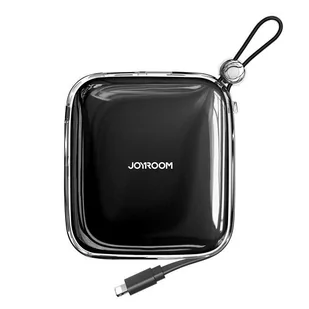 Joyroom powerbank 10000mAh Jelly Series 22.5W z wbudowanym kablem Lightning czarny (JR-L003) - Powerbanki - miniaturka - grafika 1