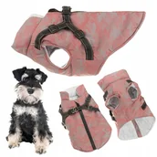 Ubranka dla psów - Ubranko dla psa na zimę z SZELKAMI 2w1 świecące w ciemności ocieplane XXL - miniaturka - grafika 1