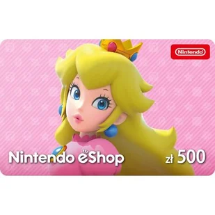 NINTENDO Kod aktywacyjny Nintendo eShop 500 zł Raty - Kody i doładowania cyfrowe - miniaturka - grafika 1