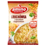 Szybkie dania obiadowe - AMINO NUDLE GROCHOWA 65G - miniaturka - grafika 1