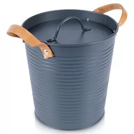 Shakery barmańskie - Wiaderko do lodu metalowe szare 3,3 l - miniaturka - grafika 1