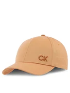 Czapki damskie - Calvin Klein Czapka z daszkiem K60K612000 Beżowy - miniaturka - grafika 1