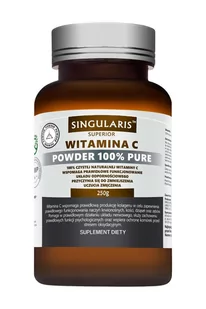 ACTIVEPHARM LABS SP. Z O.O. SP.K. Singularis Witamina C Powder 100% Pure - 100% czystej naturalnej witaminy C w proszku 250g 3280041 - Witaminy i minerały - miniaturka - grafika 1