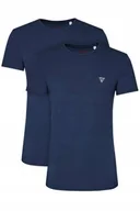 Koszulki męskie - Koszulka T-shirt GUESS NAVY 2 pack- zestaw 2 sztuki - bawełna rozmiar XL - miniaturka - grafika 1
