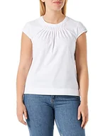 Bluzki damskie - BETTY & CO WHITE Damska 8599/3031 bluzka, Bright White, 36, Bright White, 36 - miniaturka - grafika 1