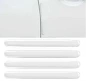 Akcesoria tuningowe - Naklejki Silikonowe Odbojniki Do Drzwi Lusterek Zderzaków Bezbarwne 4 Szt - miniaturka - grafika 1