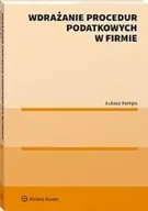 Prawo - Wdrażanie procedur podatkowych w firmie - Łukasz Kempa - miniaturka - grafika 1