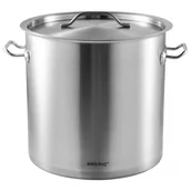 Garnki - GARNEK GASTRONOMICZNY Z POKRYWĄ STALOWĄ 25L KINGHOFF KH-1963 - miniaturka - grafika 1