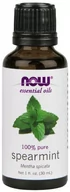 Aromaterapia - Now® Foods Olejek eteryczny NOW, olejek z mięty zielonej, 30 ml - miniaturka - grafika 1