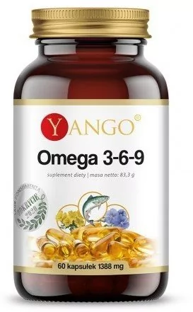 Omega Pharma YANGO 3-6-9 - 60 kapsułek - YANGO
