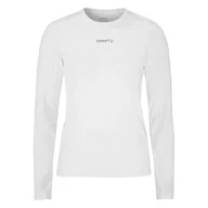 Koszulki i topy damskie - Damska Koszulka z długim rękawem CRAFT ADV ESSENCE LS TEE 2 W 1914797-900000 – Biały - miniaturka - grafika 1