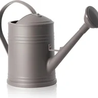 Konewki - Jednoczęściowa szara doniczka do podlewania roślin doniczkowych, 35,5 cm gł. x 14 cm szer. x 23 cm wys., doniczka do podlewania kwiatów - miniaturka - grafika 1