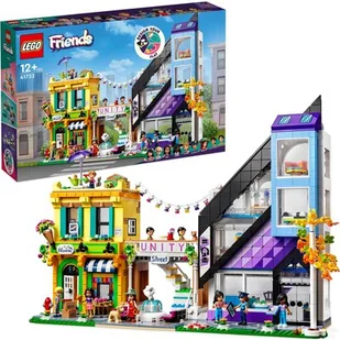 LEGO Friends Sklep wnętrzarski i kwiaciarnia w śródmieściu 41732 - Klocki - miniaturka - grafika 1