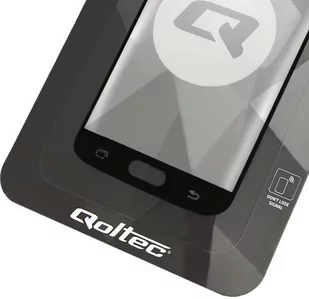 Qoltec Hartowane szkło ochronne do Apple iPhone XS MAX 6D Czarne + EKSPRESOWA 24H (51188) - Szkła hartowane na telefon - miniaturka - grafika 1