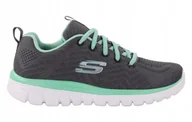 Buty sportowe damskie - Buty Skechers Graceful Get Connect 12615-CCGR - miniaturka - grafika 1
