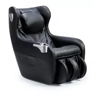 Fotele - Fotel masujący MASSAGGIO Ricco Czarny | Bezpłatny transport - miniaturka - grafika 1