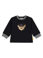 Bluzy i sweterki niemowlęce - Steiff Bluza w kolorze czarnym - miniaturka - grafika 1