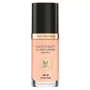 Max Factor Facefinity 3 in1 podkład 40 Light Ivory 30ml - Podkłady do twarzy - miniaturka - grafika 1