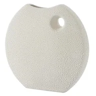 Wazony i flakony - Euro Firany WAZON CERAMICZNY RISO_2 WAZ 27 27X7X27 KREM 5900811212256 - miniaturka - grafika 1