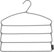 Wieszaki i stojaki - Wieszak na spodnie Soft Touch czarno-biały - miniaturka - grafika 1